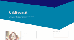 Desktop Screenshot of clipboom.it